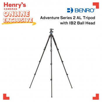 Benro Bpi TAD28AIB2 Series 1 Adventure Aluminum Tripod with B2 Ballhead Benro Bpi TAD28AIB2 Series 1 Adventure Aluminum Tripod with B2 Ballhead
