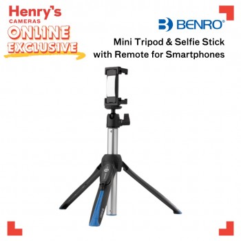 Benro BK15 Mini Tripod Selfie Stick For Smartphone Vlogging Benro BK15 Mini Tripod Selfie Stick For Smartphone Vlogging