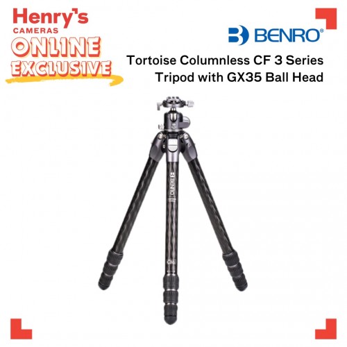 Benro TTOR34CGX35 Carbon Fiber Tripod with GX35 Ballhead