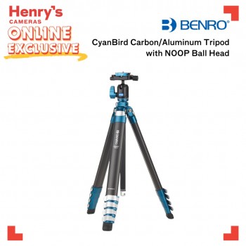 Benro BTCBH15N00P Cyanbird Carbon Tripod with Ballhead Benro BTCBH15N00P Cyanbird Carbon Tripod with Ballhead