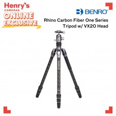Benro FRHN14CVX20 Rhino Series Prof. Carbon Fiber Tripod W/ V20 Ballhead For Camera