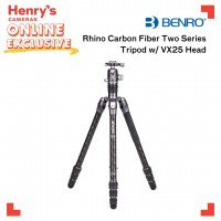 Benro FRHN24CVX25 Rhino Series Prof. Carbon Fiber Tripod W/ V36 Ballhead For Camera