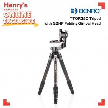 Benro Tortoise Series TTOR35CLVGH2F Carbon Fiber Tripod Benro Tortoise Series TTOR35CLVGH2F Carbon Fiber Tripod