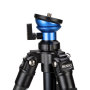 Benro Aluminum Single Tube Tripod with S4 Pro Fluid Video Head A2573FS4PRO