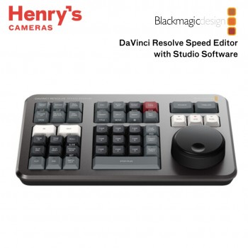Blackmagic Design DaVinci Resolve Speed Editor with Studio Software Blackmagic Design DaVinci Resolve Speed Editor with Studio Software