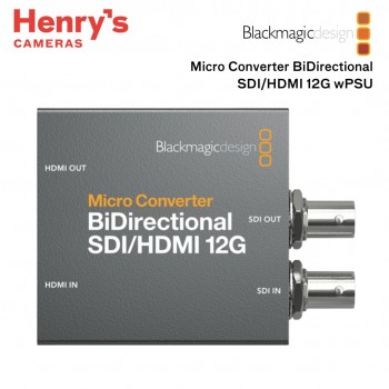 Blackmagic Design Micro Converter BiDirectional SDI/HDMI 12G wPSU Blackmagic Design Micro Converter BiDirectional SDI/HDMI 12G wPSU