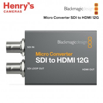 Blackmagic Design Micro Converter SDI to HDMI 12G Blackmagic Design Micro Converter SDI to HDMI 12G
