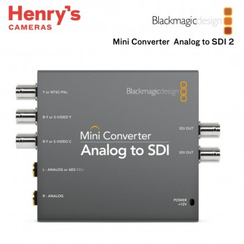 Blackmagic Design Mini Converter Analog to SDI 2 Blackmagic Design Mini Converter Analog to SDI 2