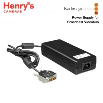 Blackmagic Design Power Supply for Broadcast Videohub Blackmagic Design Power Supply for Broadcast Videohub