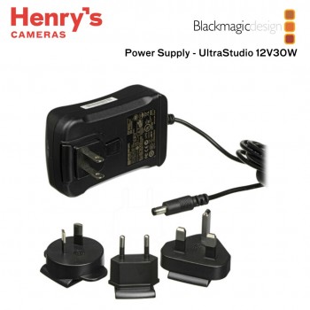 Blackmagic Design Power Supply for UltraStudio 12V30W Blackmagic Design Power Supply for UltraStudio 12V30W