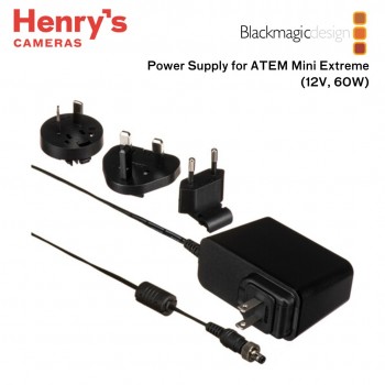 Blackmagic Design Power Supply for ATEM Mini Extreme (12V, 60W)