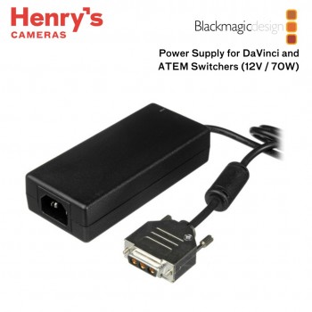 Blackmagic Design Power Supply for DaVinci and ATEM Switchers (12V / 70W)