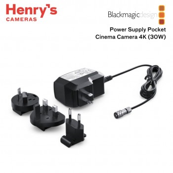 Blackmagic Design Power Supply for Pocket Cinema Camera 4K (30W)