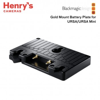 Blackmagic Design Gold Mount Battery Plate for URSA/URSA Mini