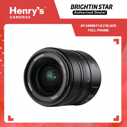 Brightin Star AF 24mm F1.8 Z Black Full-Frame