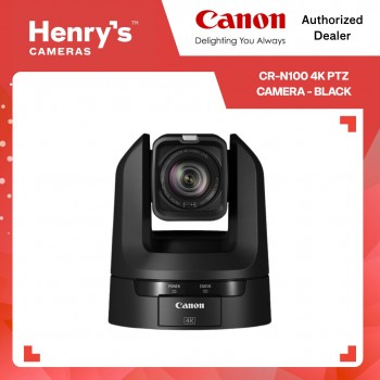 Canon CR-N100 4K PTZ Camera - Black [Order Basis]