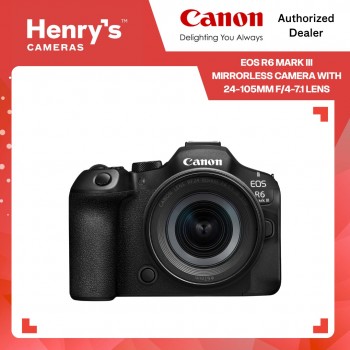 Canon EOS R6 Mark III Mirrorless Camera with 24-105mm f/4-7.1 Lens