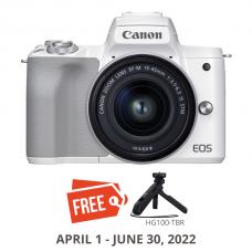 Canon EOS M50 II 15-45mm Kit White