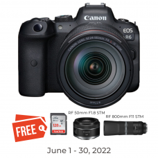Canon EOS R6 with RF 24-105mm F4L IS USM Kit