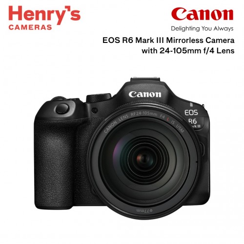 Canon EOS R6 Mark III Mirrorless Camera with 24-105mm f/4 Lens