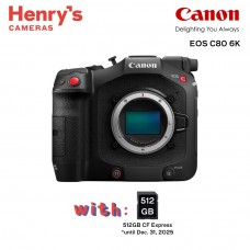 Canon EOS C80 6K Full-Frame Cinema Camera Canon EOS C80 6K Full-Frame Cinema Camera