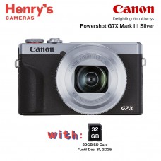 Canon Powershot G7X Mark III Silver Canon Powershot G7X Mark III Silver
