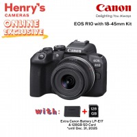 Canon EOS R10 with 18-45mm Kit