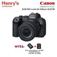 Canon EOS R6 Mark II with 24-105mm IS STM Kit