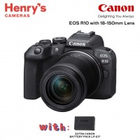 Canon EOS R10 Mirrorless Camera with 18-150mm Lens