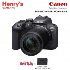 Canon EOS R10 Mirrorless Camera with 18-150mm Lens