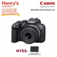 Canon EOS R10 with 18-45mm Kit