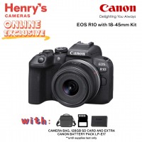 Canon EOS R10 with 18-45mm Kit