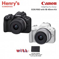 Canon EOS R50 with 18-45mm Kit