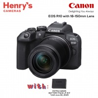 Canon EOS R10 Mirrorless Camera with 18-150mm Lens