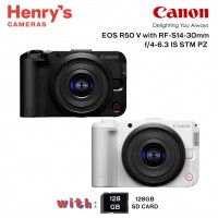 Canon EOS R50 V with RF-S 14-30mm f/4-6.3 IS STM PZ