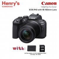 Canon EOS R10 Mirrorless Camera with 18-150mm Lens