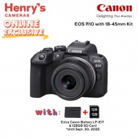 Canon EOS R10 with 18-45mm Kit
