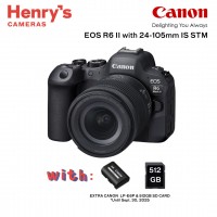 Canon EOS R6 Mark II with 24-105mm IS STM Kit