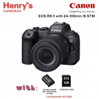Canon EOS R6 Mark II with 24-105mm IS STM Kit