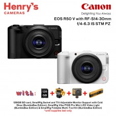 Canon EOS R50 V with RF-S 14-30mm f/4-6.3 IS STM PZ Canon EOS R50 V with RF-S 14-30mm f/4-6.3 IS STM PZ