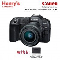 Canon EOS R8 with 24-50mm IS STM Kit Canon EOS R8 with 24-50mm IS STM Kit