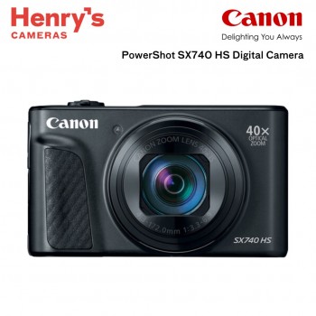 Canon PowerShot SX740 HS Digital Camera (Black) Canon PowerShot SX740 HS Digital Camera (Black)