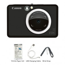Canon Inspic [S] INSZV-123A Instant Camera and Printer - Matte Black