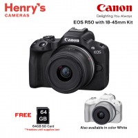 Canon EOS R50 with 18-45mm Kit