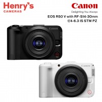 Canon EOS R50 V with RF-S 14-30mm f/4-6.3 IS STM PZ