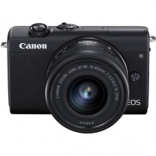 Canon EOS M200 with 15-45mm Kit Black