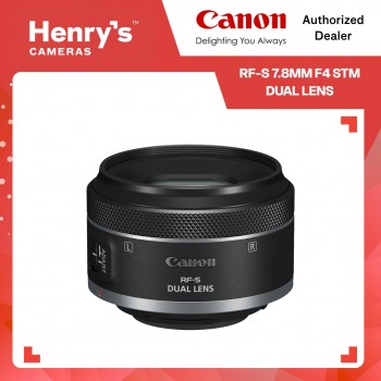 Canon RF-S 7.8mm F4 STM Dual Lens