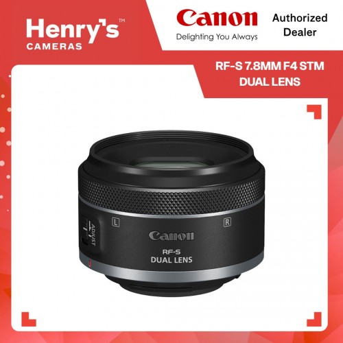 Canon RF-S 7.8mm F4 STM Dual Lens