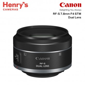 Canon RF-S 7.8mm F4 STM Dual Lens