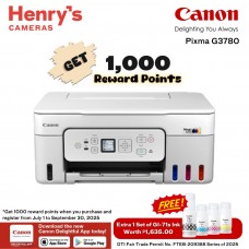 Canon Pixma G3780 Print Scan Copy Ink Tank with WiFI; Windows + Mac